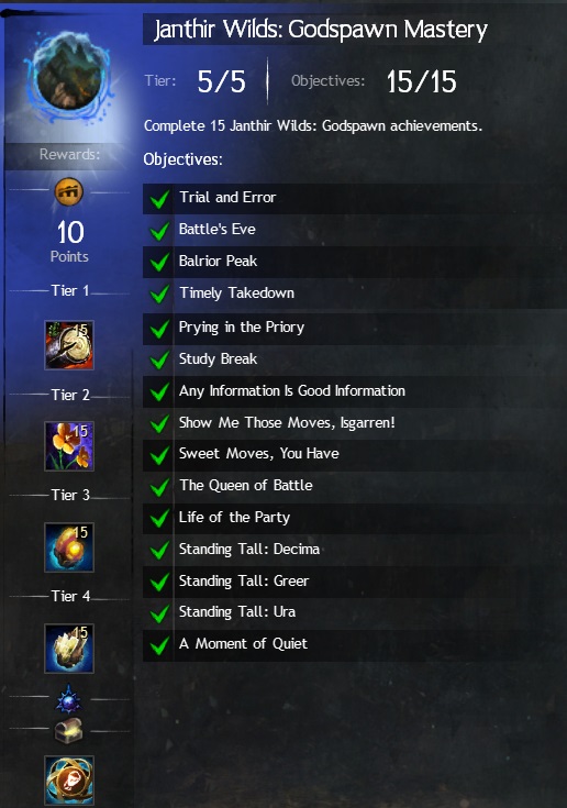 Janthir Wilds Godspawn Achievements Guide Guildjen Guild Wars