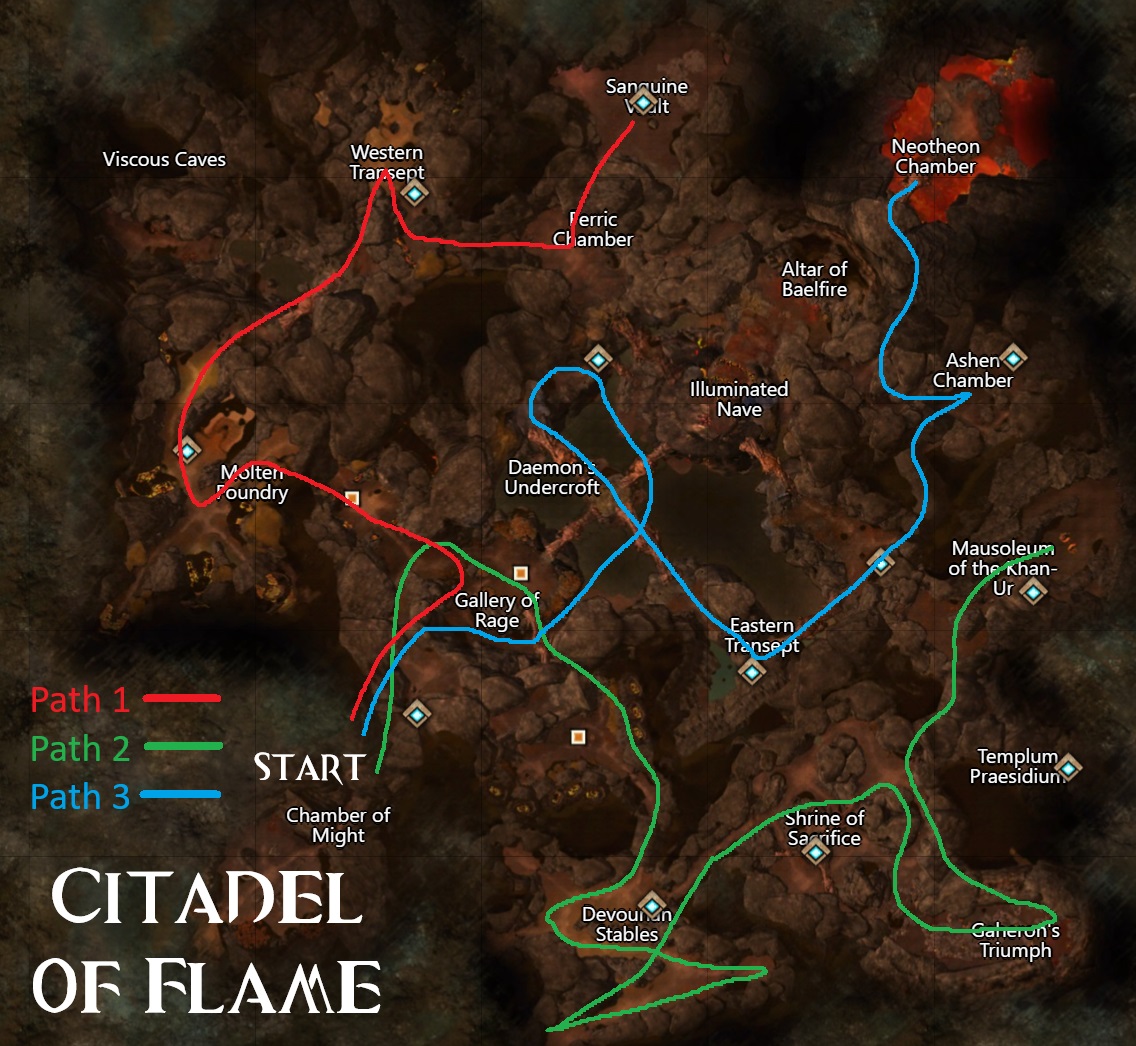 gw2 citadel of flame dungeon